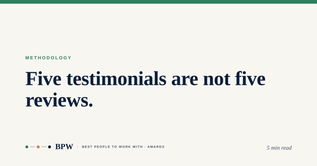 cover 3 five testimonials